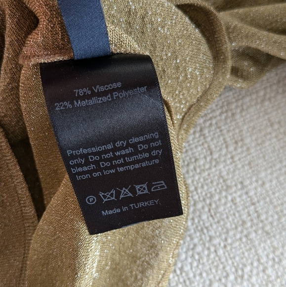 Zeynep Arcay Cropped Glitter Top - Picture 6 of 8